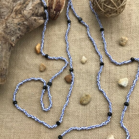 Babalu Aye Necklace Eleke San Lazaro Santeria Yoruba Babalu Aye Collar Azojano - Picture 3 of 4